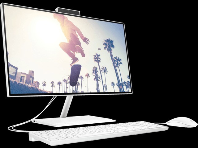 HP All in One 24 cb1023nh All in One PC Intel Core i5-1235U 8GB RAM 512GB SSD 23.8" FHD Touchscreen 2GB GDDR5 Dedicated NVIDIA GeForce MX450 Graphics HP 225 White Wired Keyboard and Mouse Combo 1 Year Warranty - Image 3