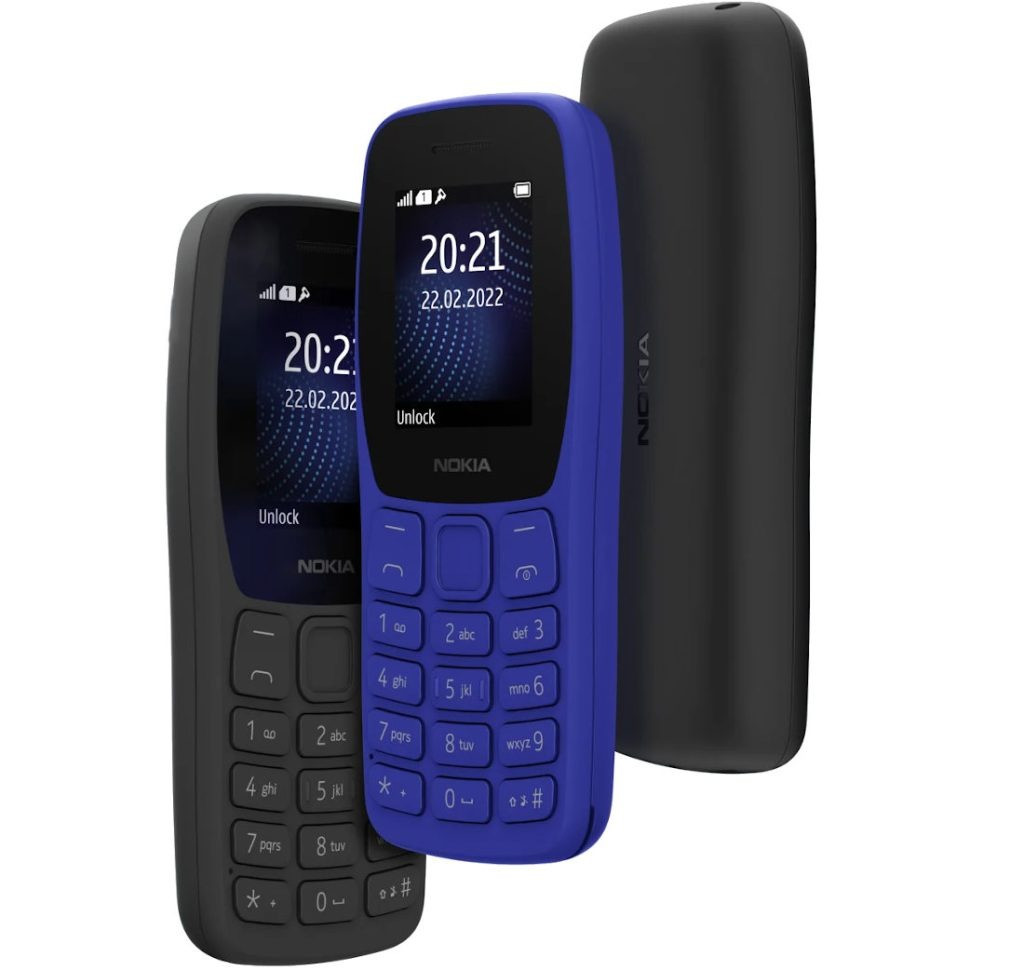 Nokia 105 (Africa Edition) Dual SIM 1.77 Inch Display 4MB RAM 4MB ROM 800mAh Battery FM Wireless Radio
