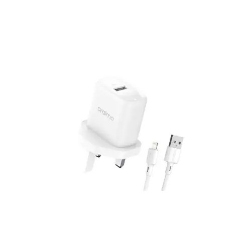 Oraimo OCW-U65S+L53 iPhone Charger Kit: Efficient & Durable Fast Charging with Lightning Cable - Image 2
