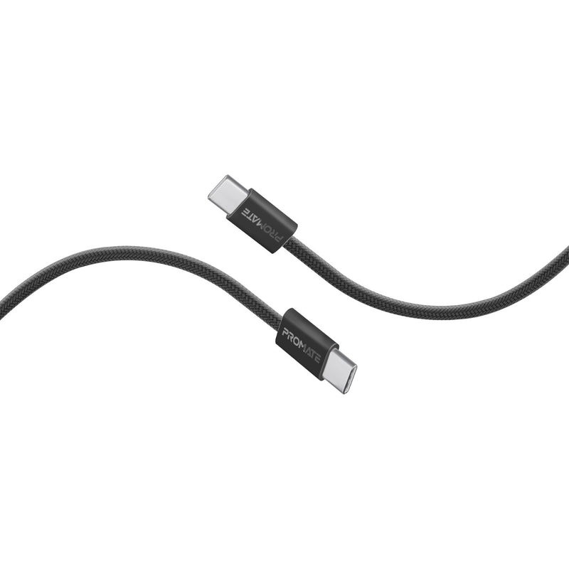 Promate CC120 EcoLine USB-C Cable: Ultra-Fast 60W Power Delivery, Sustainable Charging