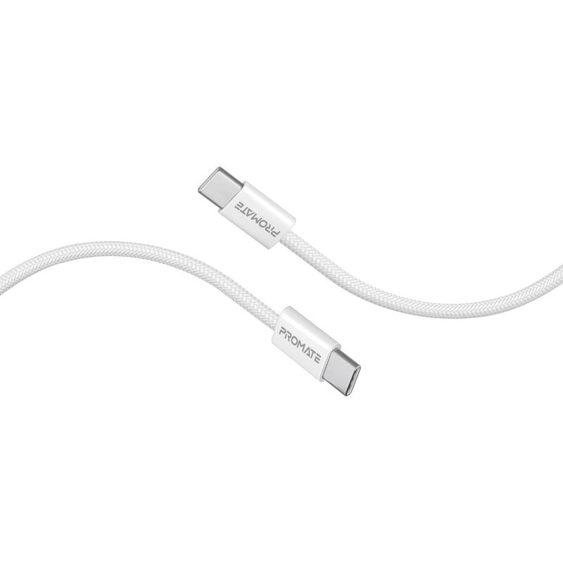 Promate CC120 EcoLine USB-C Cable: Ultra-Fast 60W Power Delivery, Sustainable Charging
