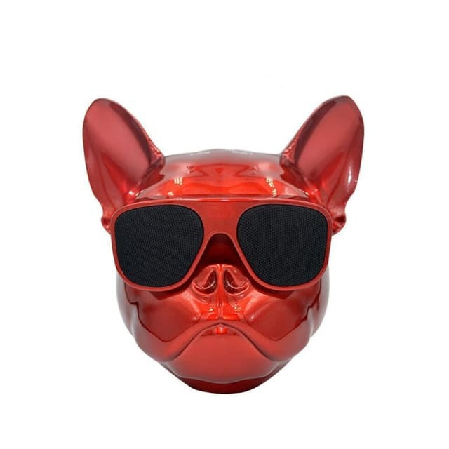 Bulldog Portable Bluetooth 5.0 Speaker 10W Output Speakers Stereo Custom Cool Artistic Wireless Speaker- Medium