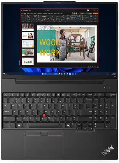 Lenovo ThinkPad E16 Gen 2: Core Ultra 7 155H, 16GB RAM, 512GB SSD, 16 Inch WUXGA Display (No OS, Fingerprint Reader, Backlit Keyboard, 1-Year Warranty) - Image 3